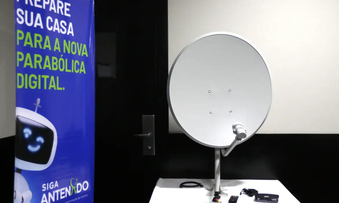Mais de 5 milhões de famílias receberam antenas digitais